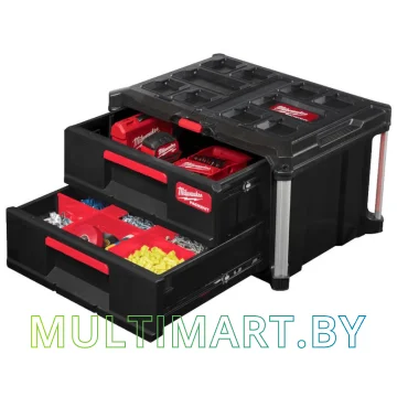 Ящик для инструментов Milwaukee Packout 2 Drawer Tool Box 4932472129 картинка 2
